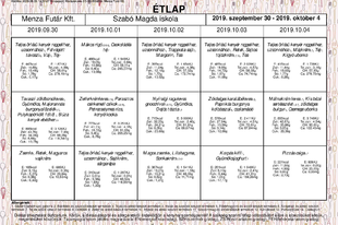 Étlap, 09.30-10.04.