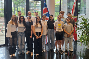 Year 7's visit to the British Embassy