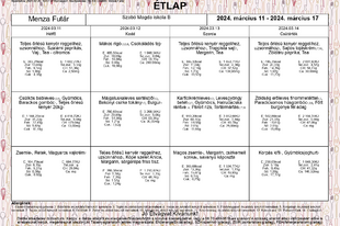 Étlap, 03.11-14.