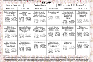 Étlap, 11.05-11.10