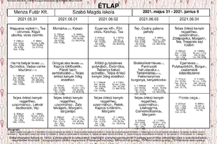 Étlap 05.31-06.04.