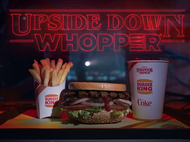 Stranger Things - Burger King Whopper