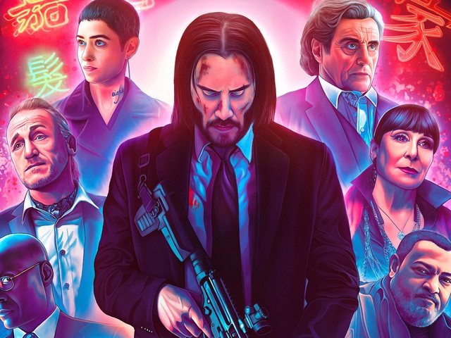 John Wick 3. felvonás: Parabellum - művészi poszterek