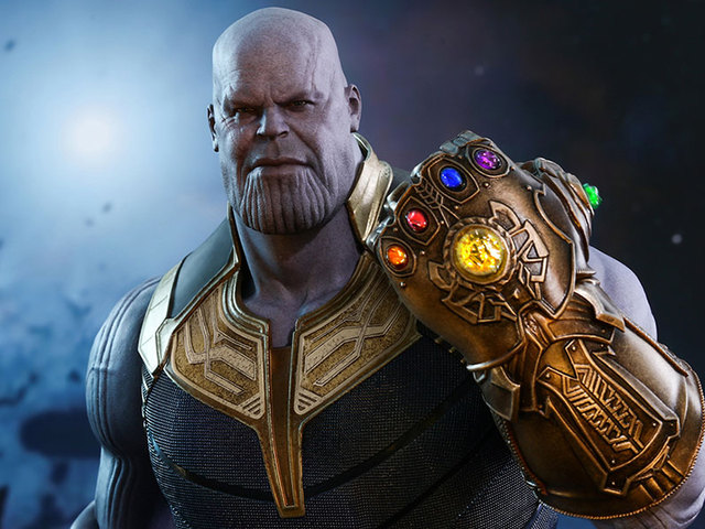 Thanos figura a Végtelen háború filmhez