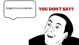 Tájékoztató az ÁÉV internetről!