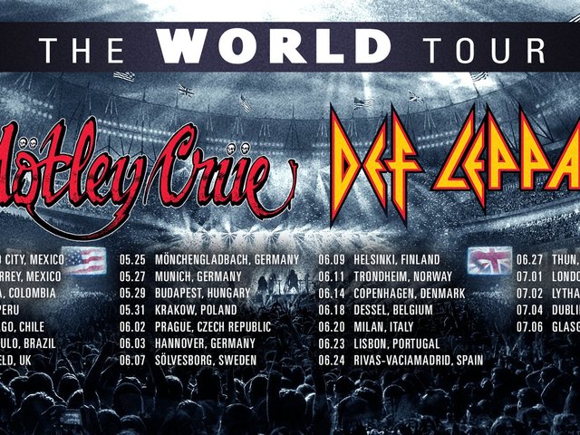 Mötley Crüe & Def Leppard: The World Tour!