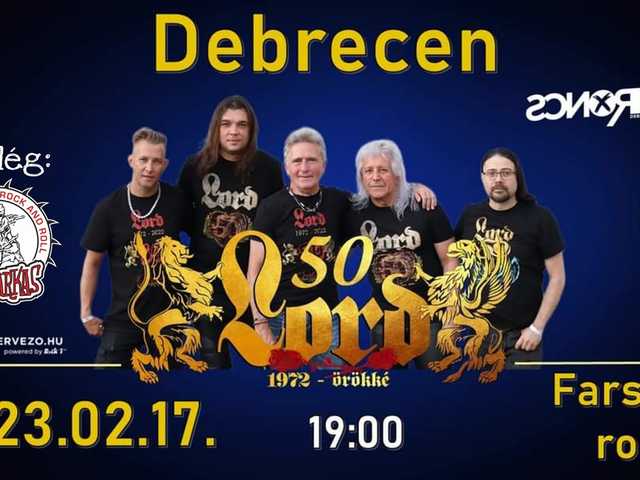 Lord koncert Debrecenben, a Roncsbárban!