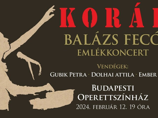 Balázs Fecó Emlékkoncert az Operettszínházban!