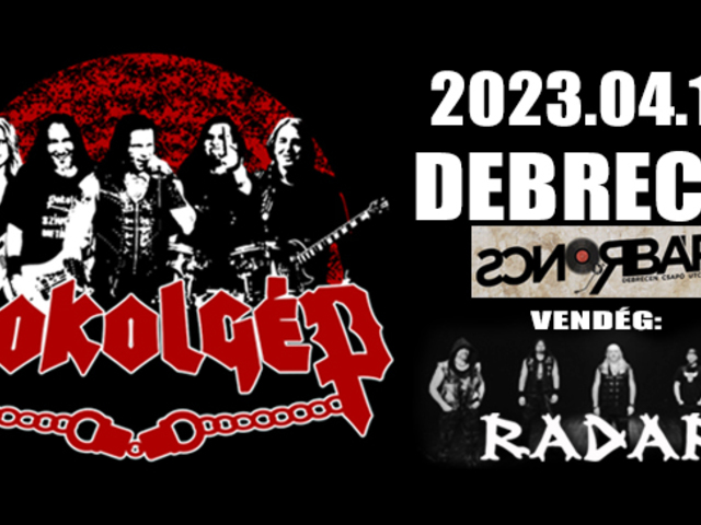 PokolgéP koncert - 2023.04.15. Debrecen