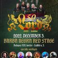 December 3-án Lord 50 jubileumi koncert!