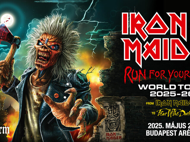 Jövőre Budapesten indul az Iron Maiden világkörüli turnéja!