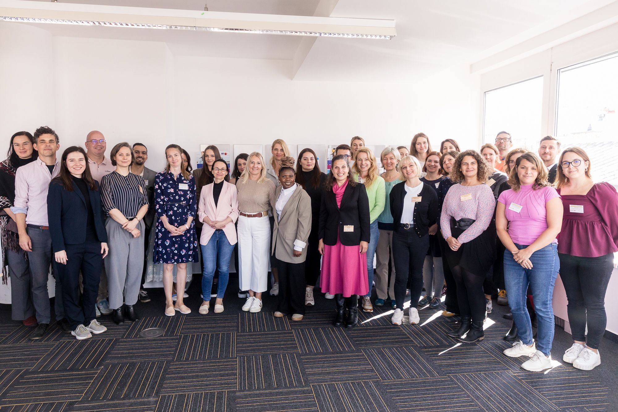 Building an international professional network
