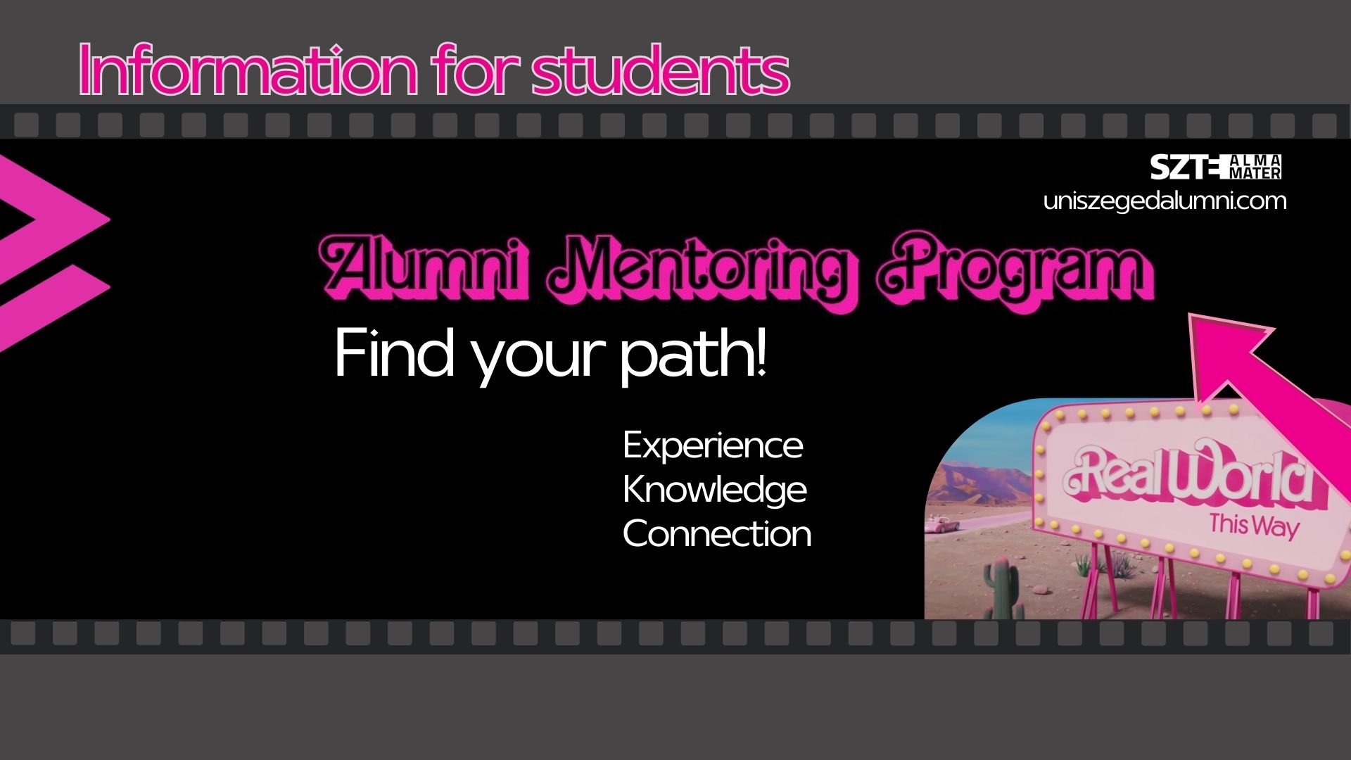 ALUMNI MENTORING PROGRAM 2023 AUTUMN – STEP BY STEP – GUIDE FOR STUDENTS