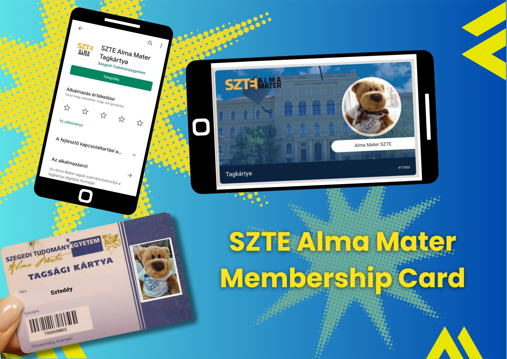 SZTE Alma Mater Membership Card