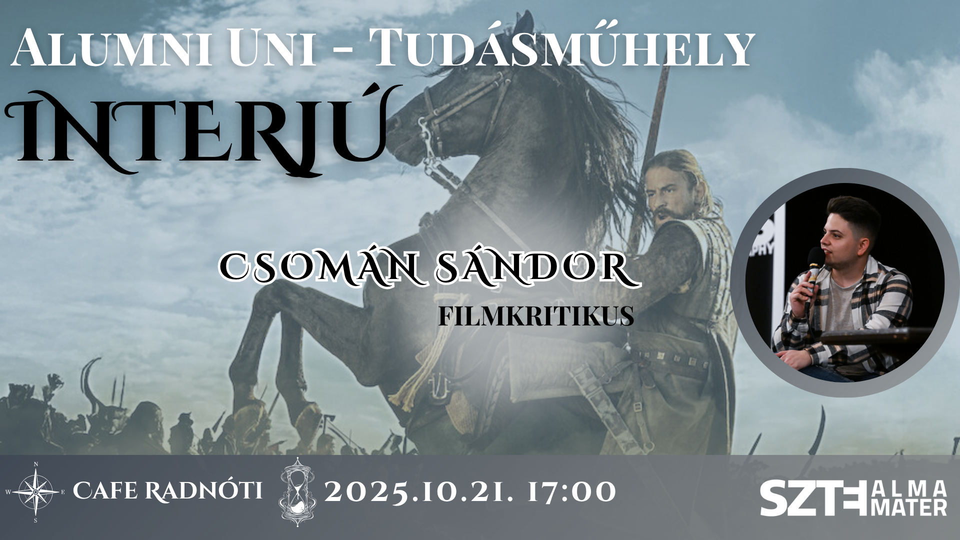 "Hogyan tudok bevonódni a potenciálisan évszázadokkal ezelőtt játszódó történet vérkeringésébe?" - Interjú Csomán Sándorral