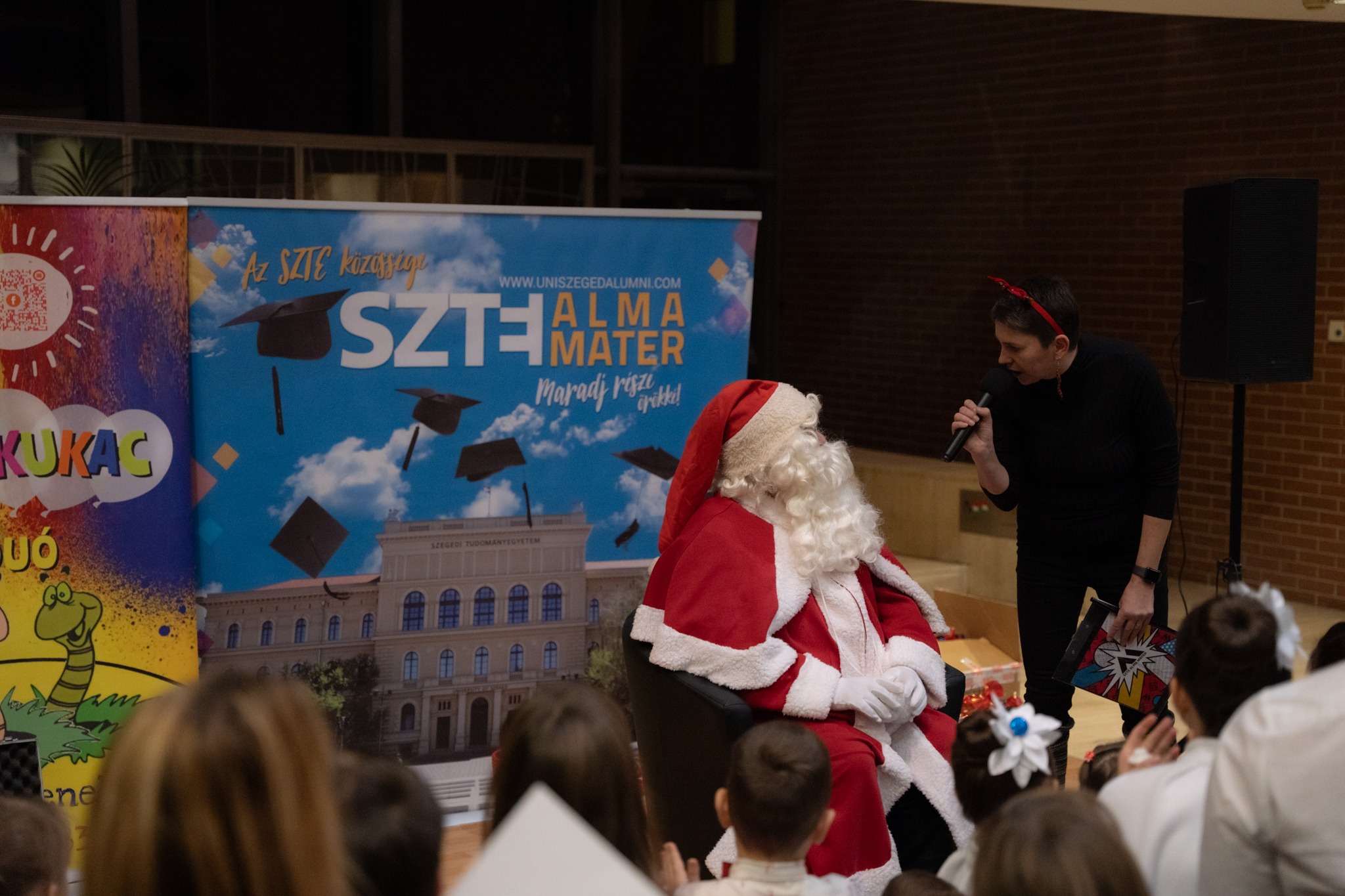 SZTE Alma Mater Mikulás 2025 – Családias, vidám és varázslatos délután a TIK-ben