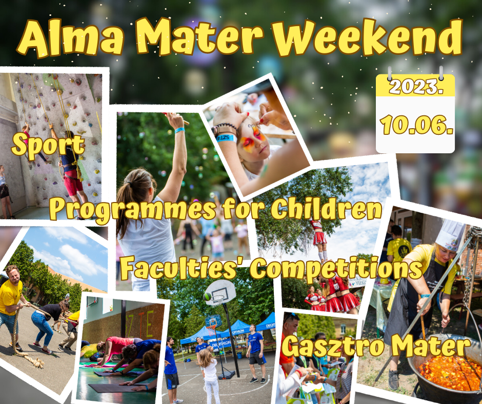 SZTE ALMA MATER WEEKEND 10th JUNE 2023.