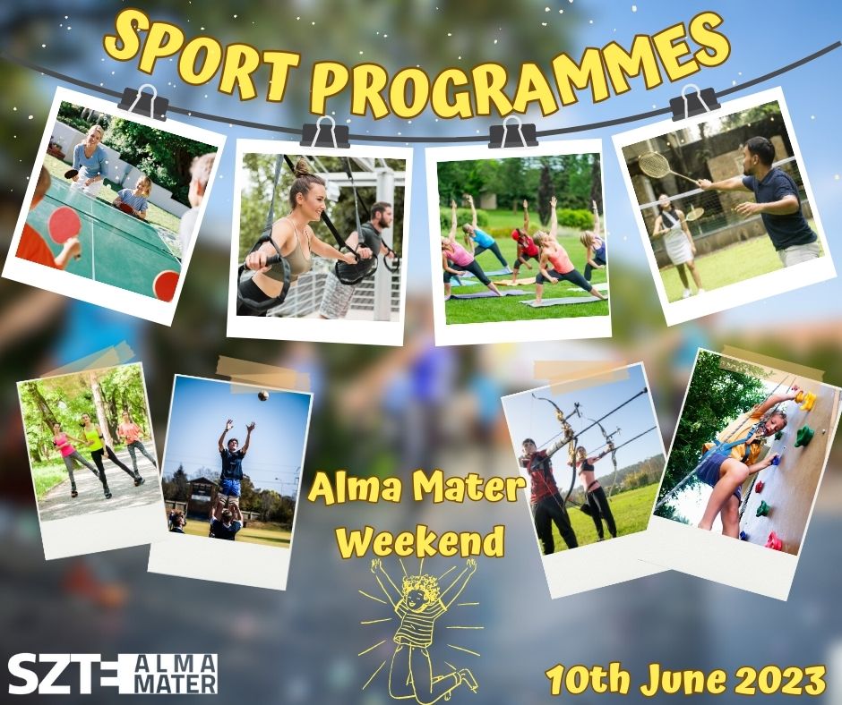 Sport programmes at the Alma Mater Weekend