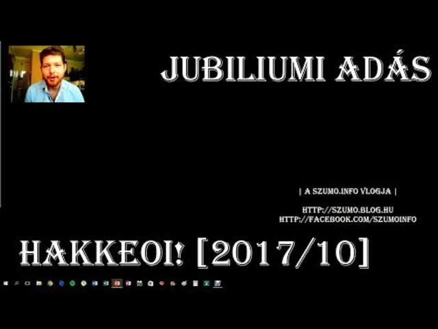 HAKKEOI! [2017/10] - "jubiliumi" adás (11. nap)