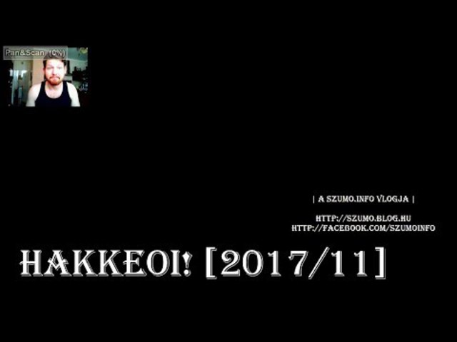 HAKKEOI! [2017/11] - 12. nap!