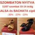 Salsa cipő, bachata cipő Latin tánccipő AKCIÓ a Westendnél