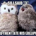 Very wise owl works with "a posteriori".