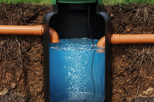 Szürkevíz kezelés: Levegőztető buborék tartály Kegyedi rendszerhez!