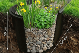 Szürkevíz kezelése - növényi szűrőmedence!