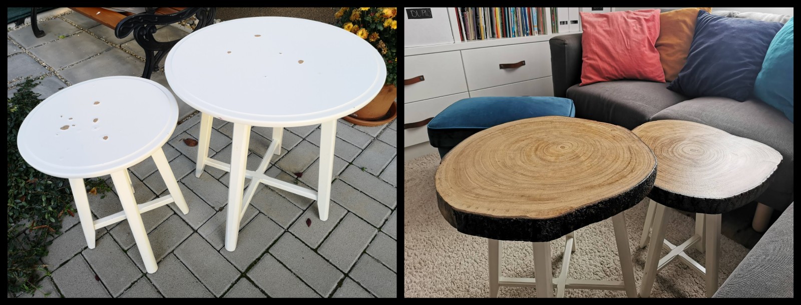 IKEA tucatasztalkából design darab