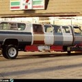 Redneck strech limo