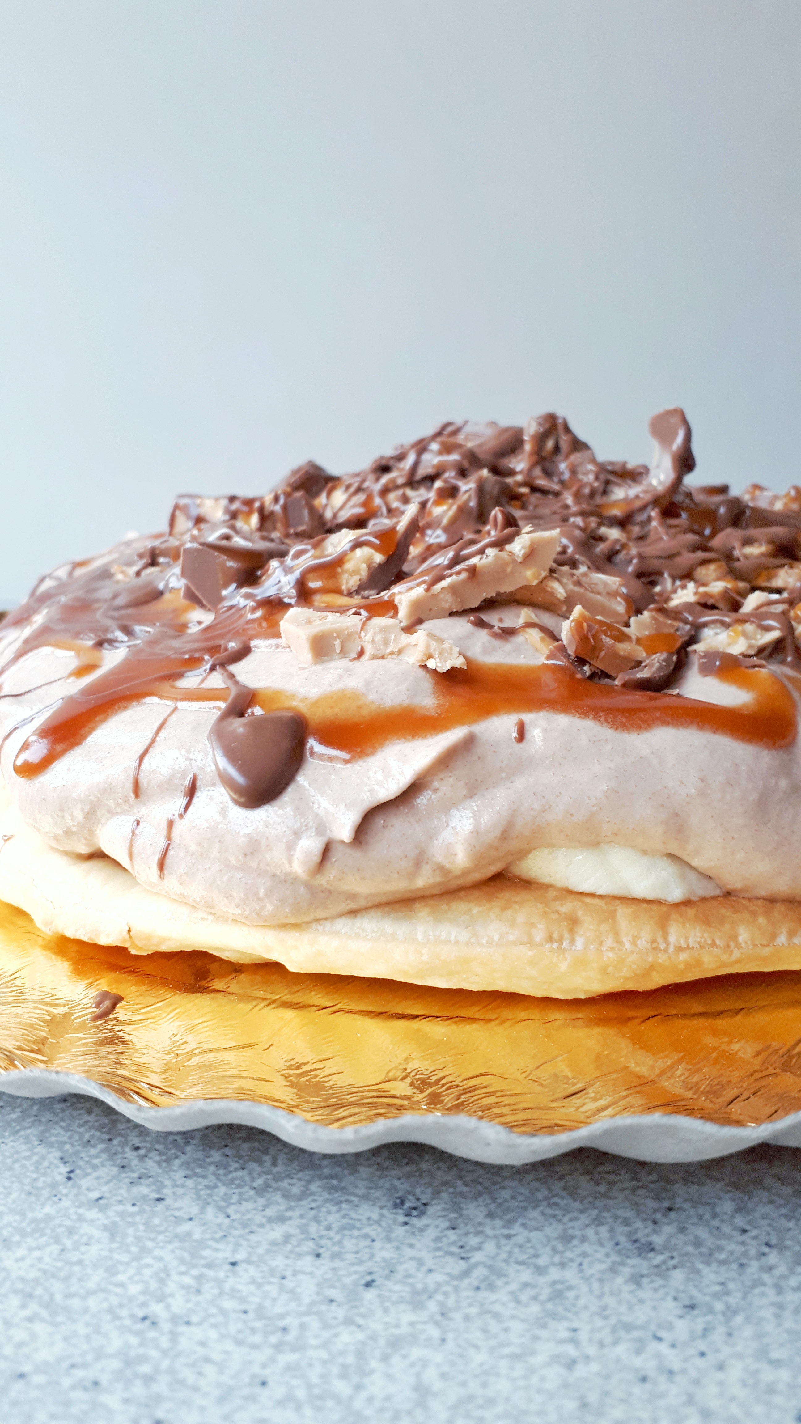 Banoffee leveles tészta pavlova