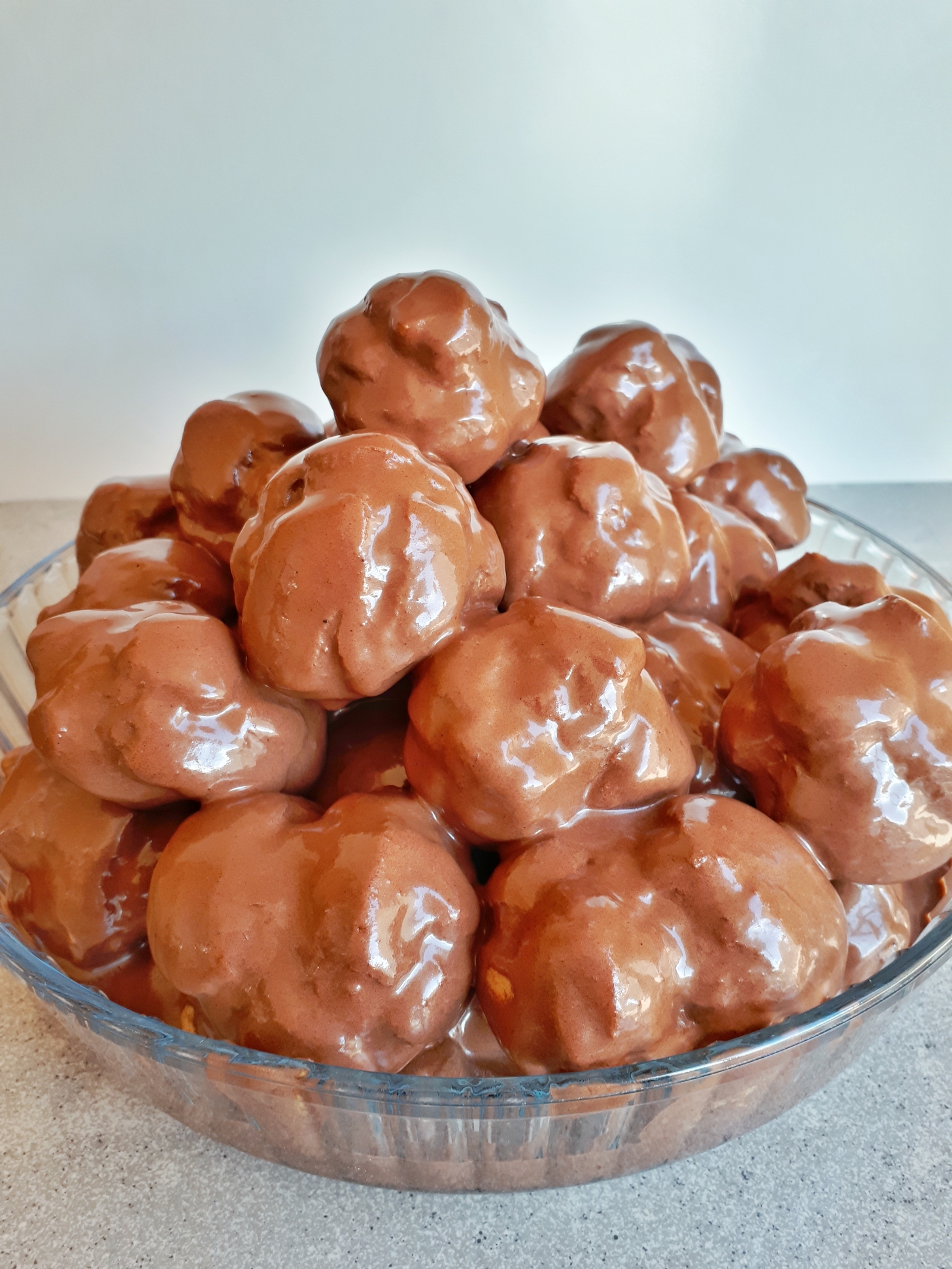 Csokis-vaníliás profiterol 2.