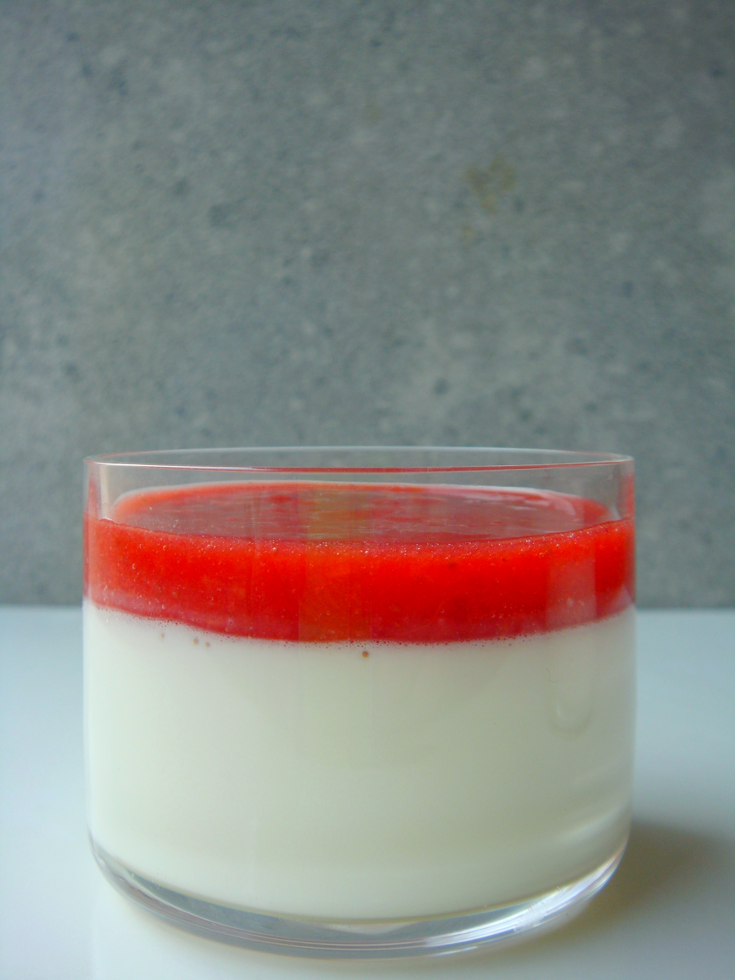 Panna Cotta eperöntettel