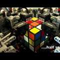 Mindstorms érdekesség: "Rubik kocka gép"