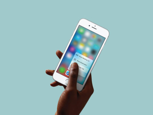 Viszlát 3D Touch!