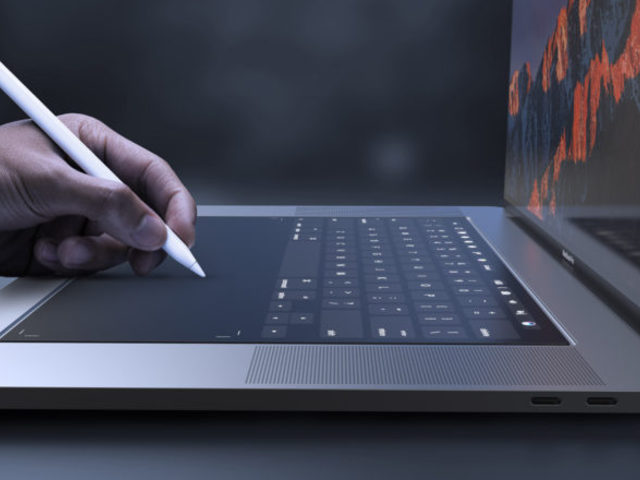 Billentyűzet nélküli notebookban gondolkodik az Apple?