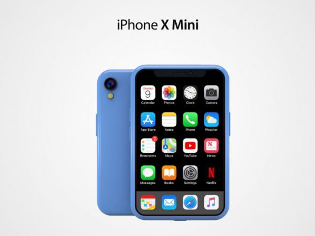 iPhone X mini: egy apró iPhone koncepció