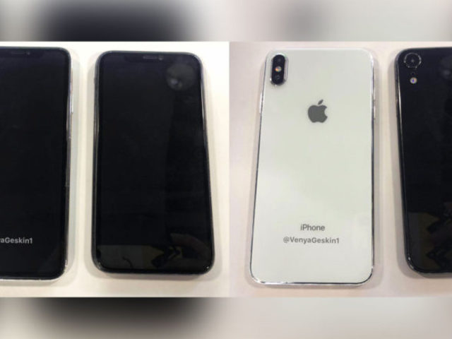 Képeken az iPhone X Plus és 6,1 inches testvére