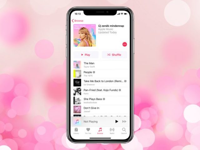 Új napi lejátszási listával hasít az Apple Music