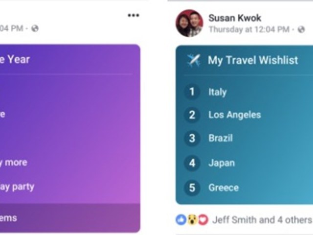 Újdonság a Facebookon: újfajta bejegyzéseket is közzétehet, itt vannak a listák