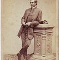 Szeniczey Ödön portréja az 1860-as évekből