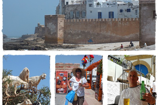 6. nap - Essaouria: nap, fény, kikötő I. - sör előttem...