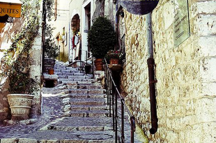 Lépcsők, spaletták, Provence