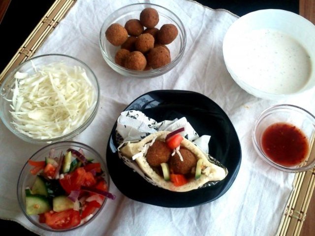 Gyorskaja IV. - Falafel, kedvencem az arab világból