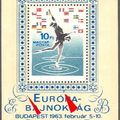 1963 Műkorcsolyázó és jégtánc Európa bajnokság - Blokk (MBK 1966)