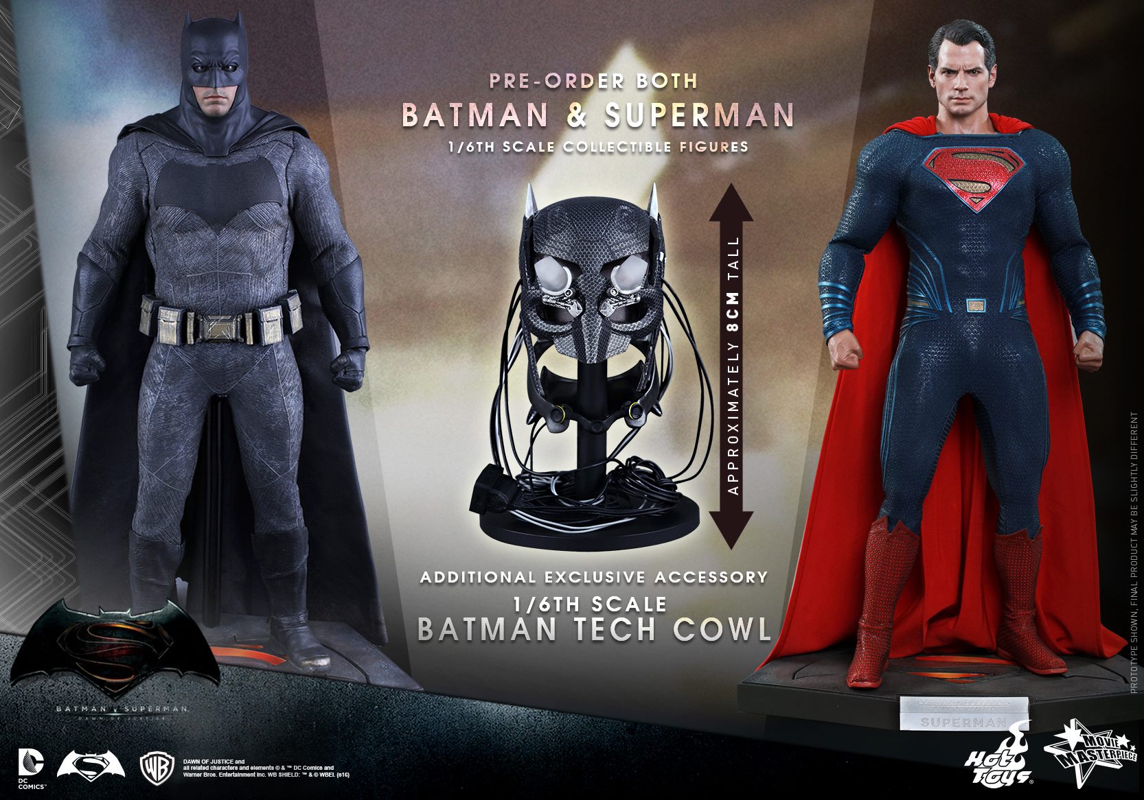 Batman v Superman Hot Toys figurák