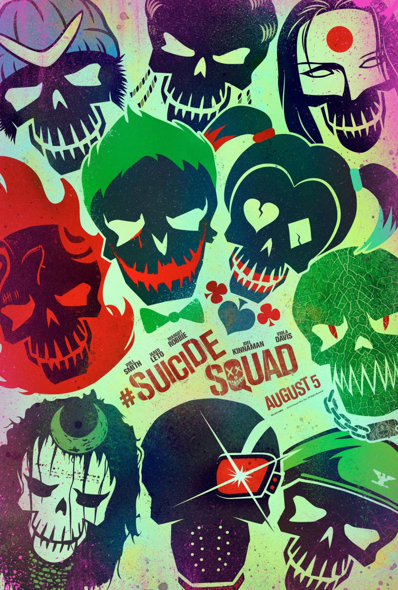 Suicide Squad minimalista poszterei!