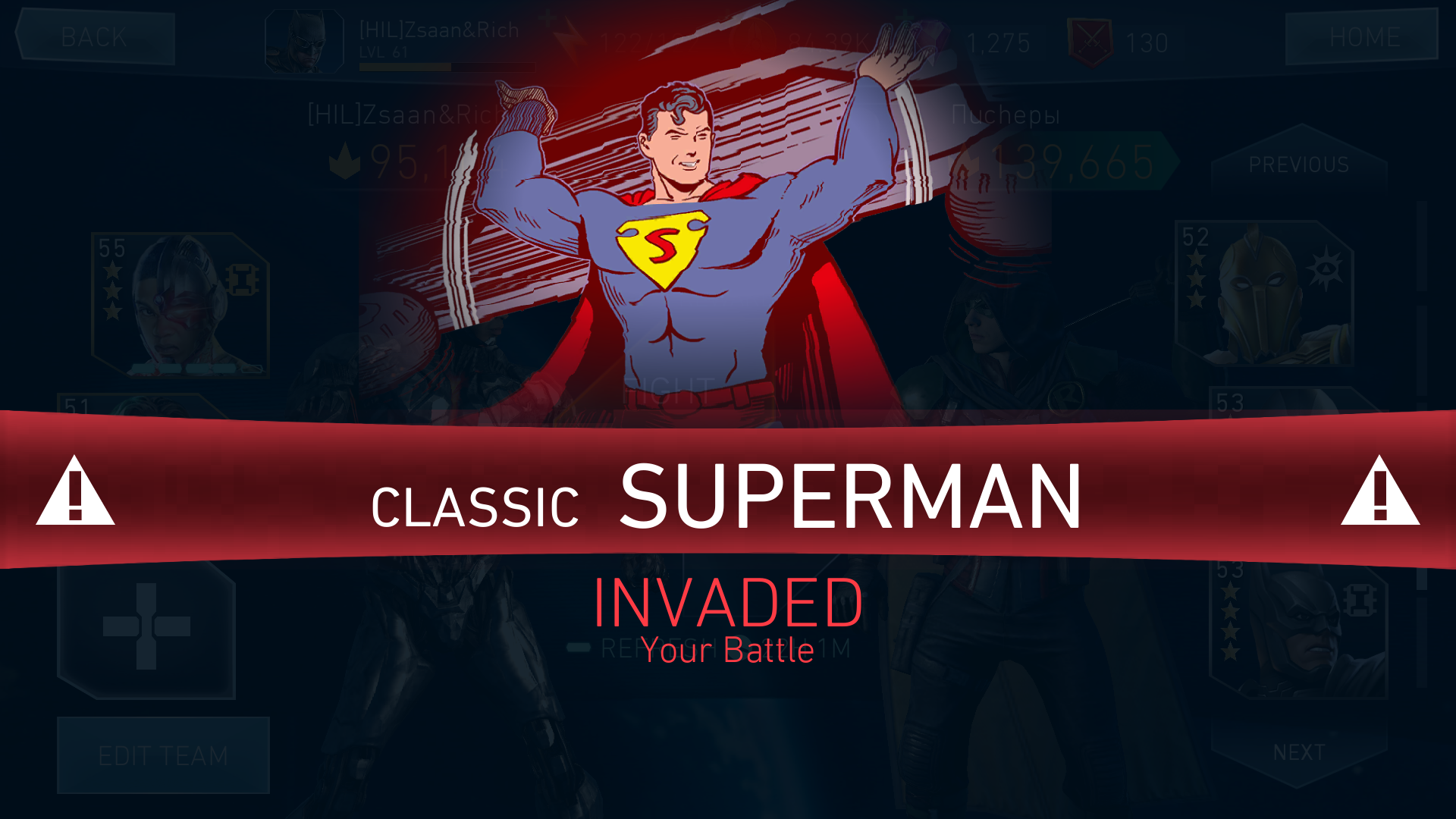Klasszikus Superman az Injustice 2-ben!