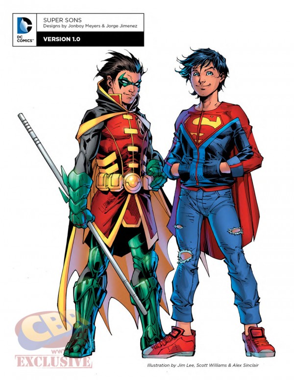 Damien Wayne és Jon-El / Jon Kent vagyis Robin és Superboy