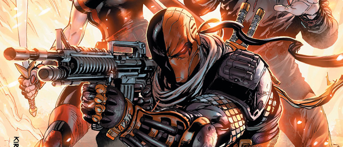 Deathstroke támadásra kész